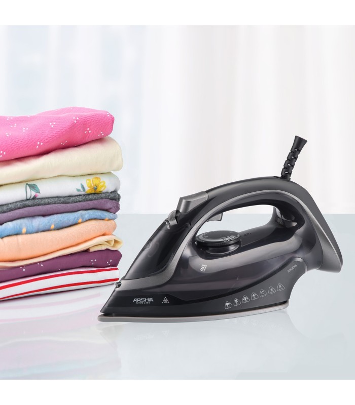 اتو بخار کف تیتانیوم عرشیا مدل SI498-3388