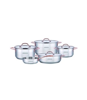 سرویس 9پارچه استیل عرشیا مدل SS064-3175