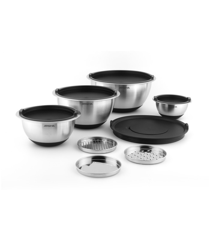 لگن استیل 12پارچه عرشیا مدل MB278-3638