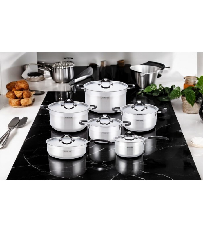 سرویس استیل 12پارچه عرشیا مدل SS478-3319