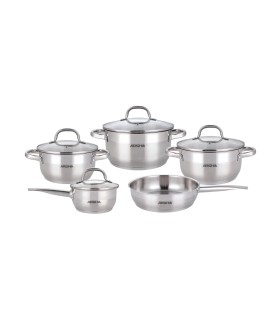 سرویس استیل 9پارچه عرشیا مدل SS180-3869