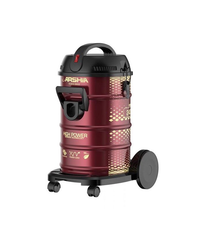 جاروبرقی سطلی 23لیتری عرشیا bucket-vacuum-cleaner-arshia-vc612-2602