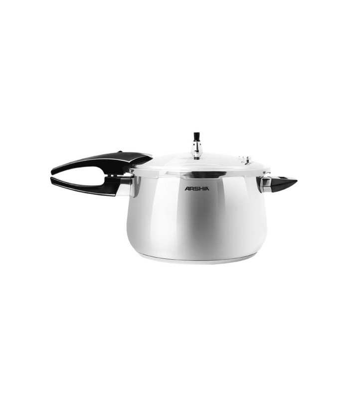 زودپز روگازی استیل 20 سانت (4.4لیتری)عرشیا ss-pressure-cooker-arshia-pr135-405