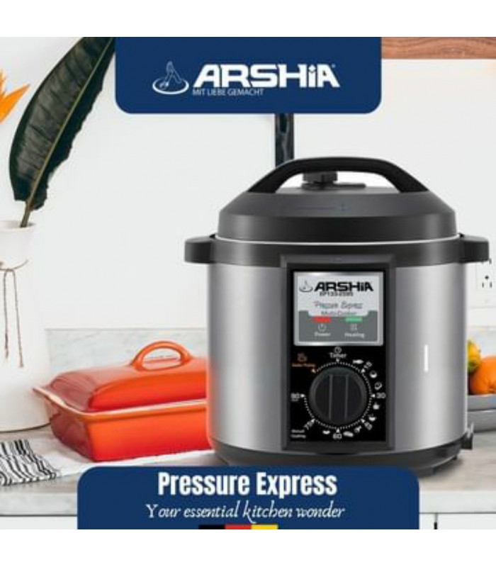 زودپز برقی 6لیتری آنالوگ عرشیا pressure-express-multi-cooker-arshia-ep133-2595