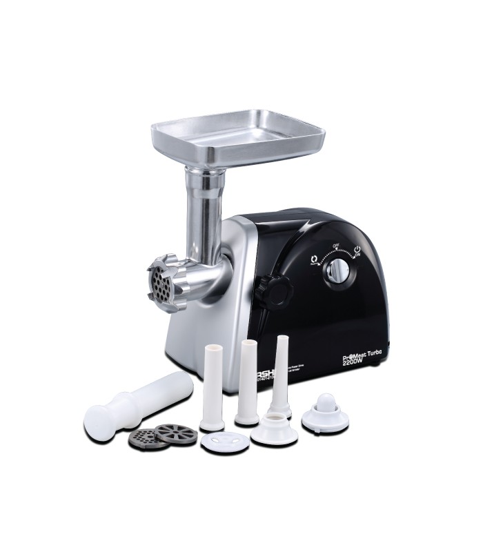 چرخ گوشت 2200 وات مشکی نقره ای meat-grinder-arshia-mg612-2139