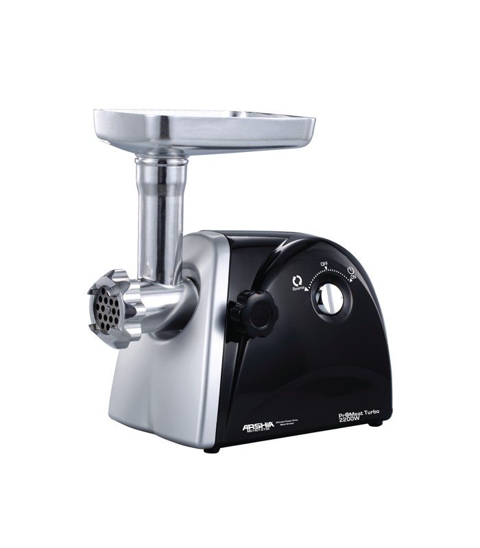 چرخ گوشت 2200 وات مشکی نقره ای meat-grinder-arshia-mg612-2139