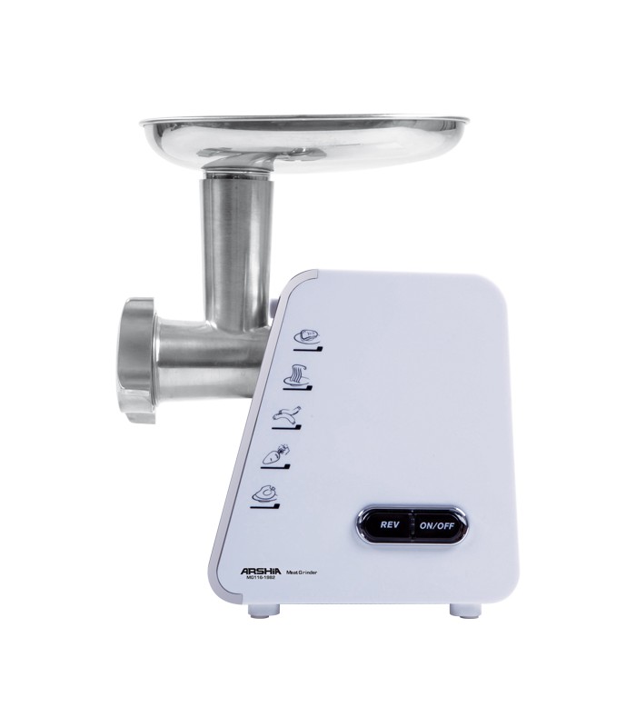 چرخ گوشت 1500 وات سفید عرشیا  meat-grinder-arshia-mg116-1982