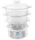 بخارپز سه طبقه سفید عرشیا food-steamer-arshia-fs110-2199
