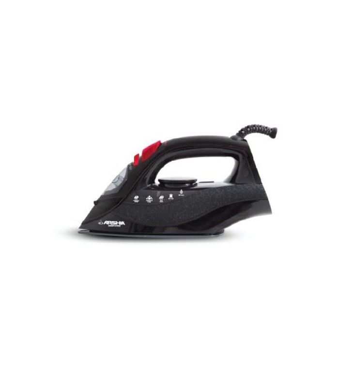 اتو بخار دستی مشکی 17cm عرشیا essentiai-steam-iron-arshia-si064-2462