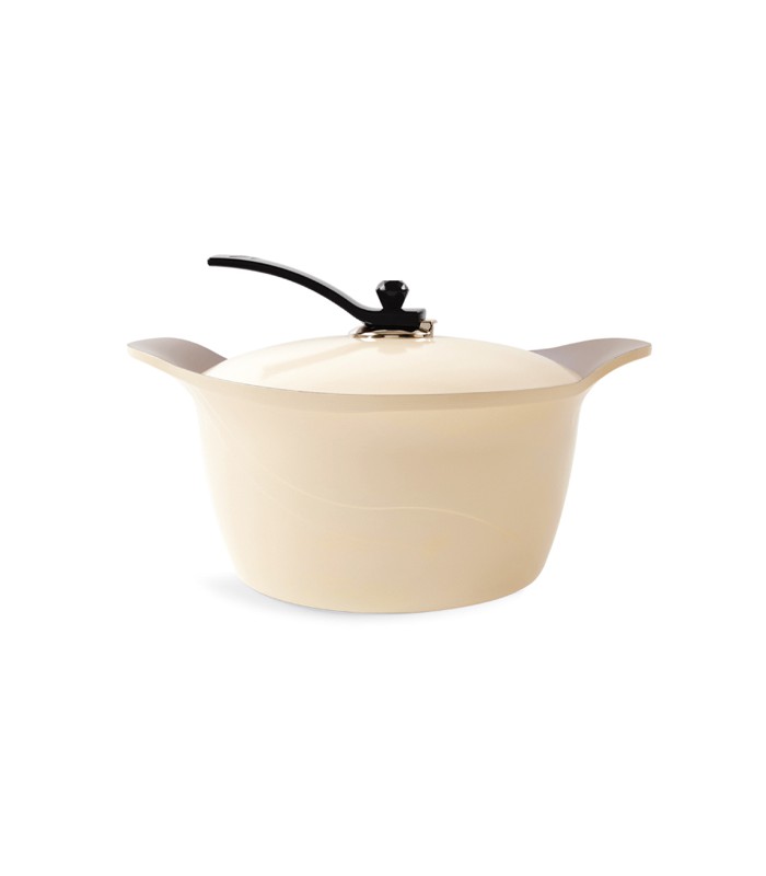 قابلمه تکی سرامیک کرم سایز 28 عرشیا dc-casserole-20cm-arshia-c622-1923