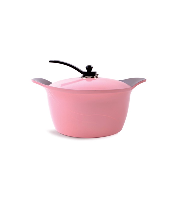 قابلمه تکی سرامیک صورتی سایز 32 عرشیا  dc-casserole-20cm-arshia-c622-1937