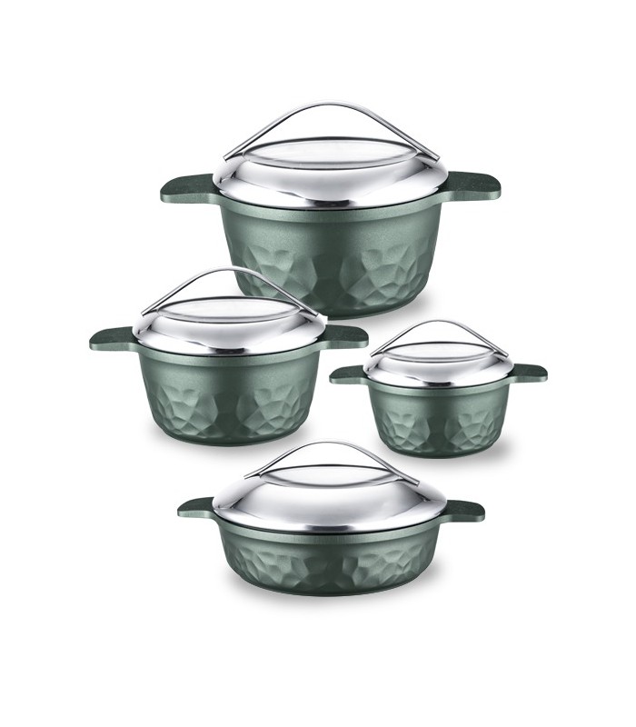 سرویس قابلمه گرانیت 8 پارچه سبز عرشیا cookware-set-8pcs-arshia-co110-2564