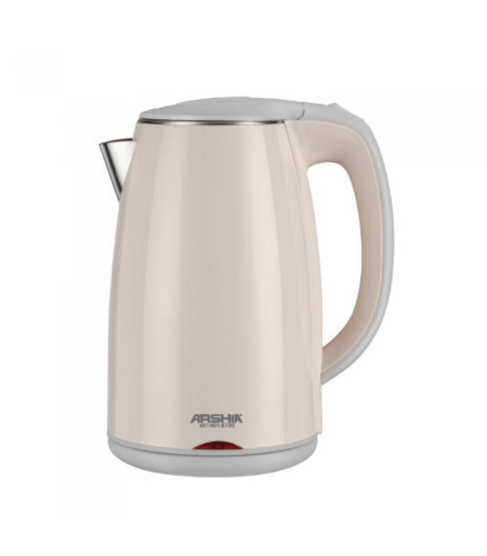 کتری برقی کرم داخل استیل عرشیا electric-kettle-pink-arshia-ek1401-2720