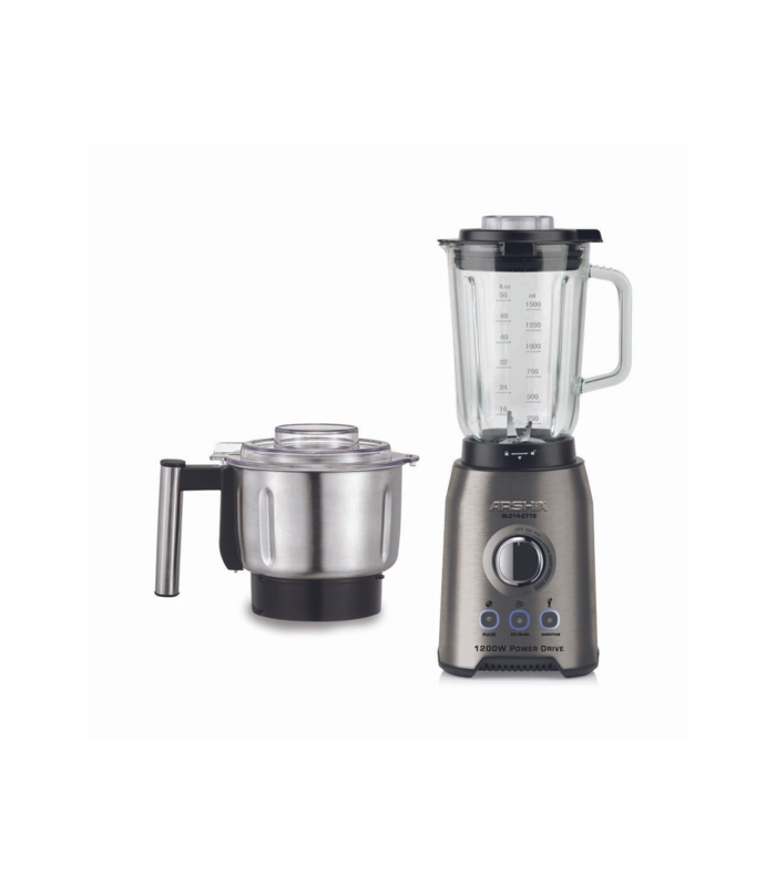 مخلوط کن و آسیاب استیل عرشیا  table-blender-with-glass-jar-arshia-bl014-2716