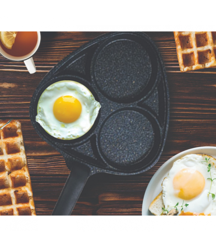 تخم مرغ پز عرشیا سه عددی (تابه گرانیت)  egg-fry-pan-3size-ep1162-2758