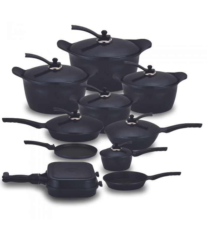 سرویس گرانیت 18 پارچه عرشیا granite-cookware-set-arshia-18pcs-co612-2808