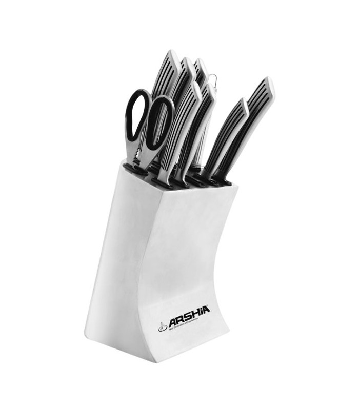 سرویس چاقو تیتانیوم عرشیا (10پارچه) مدل K360-1742 titanium-knife-10pcs-set-arshia