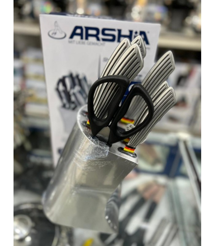 سرویس چاقو تیتانیوم عرشیا (10پارچه) مدل K360-1742 titanium-knife-10pcs-set-arshia