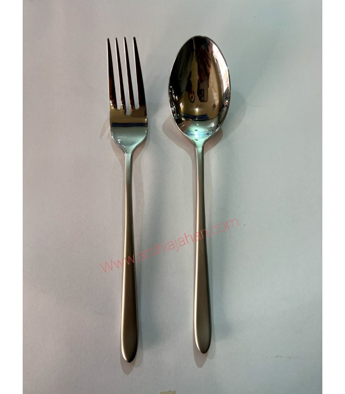 سرویس قاشق و چنگال عرشیا 24نفره مات(یخی) مدل TM1401-2805