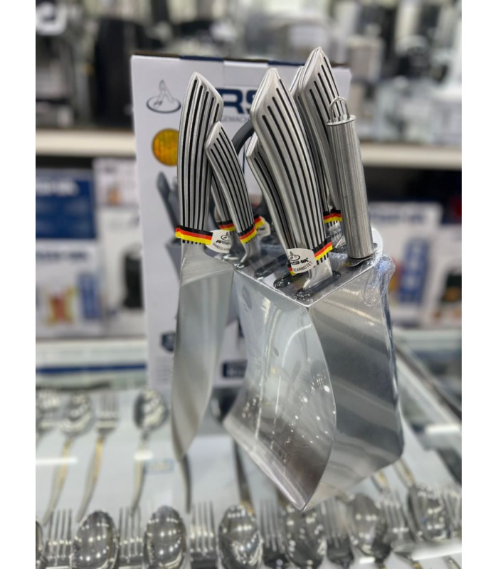 سرویس چاقو 10پارچه عرشیا مدل K106-1556 -steel-knife-arshia