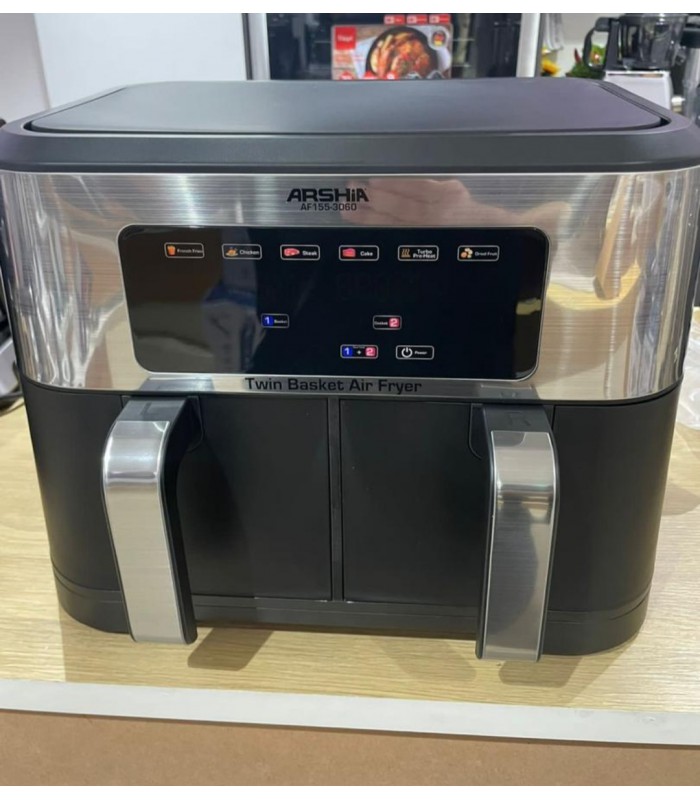 سرخ کن دو قلو بدون روغن عرشیا مدل AF155-3060