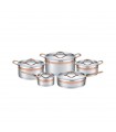 سرویس استیل 10 پارچه ی عرشیا مدل SS762-3039