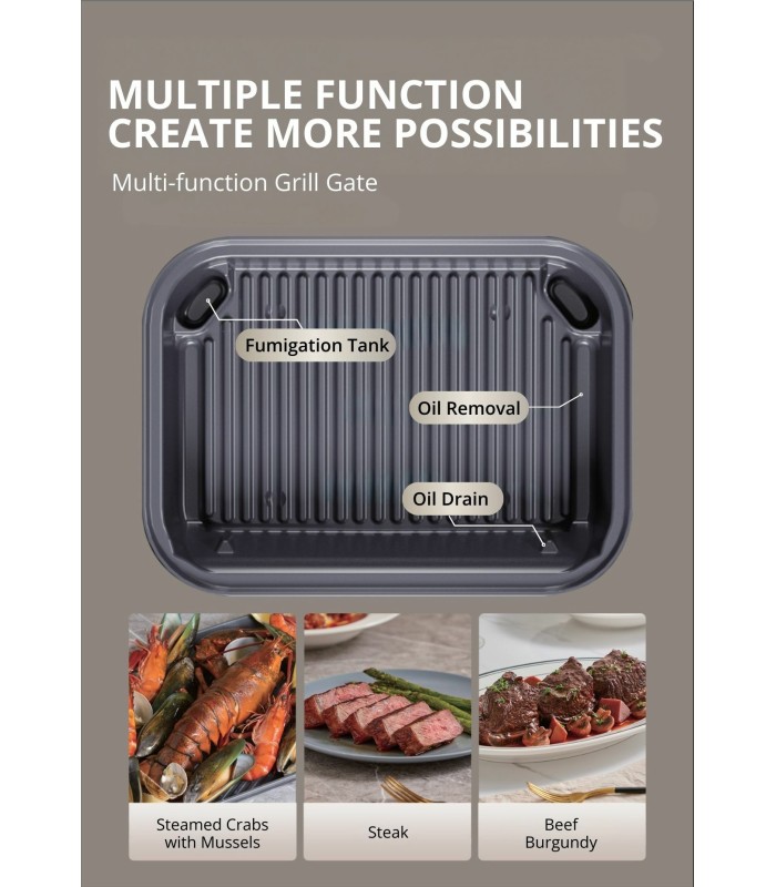 گریل مستر عرشیا مدل GM498-3305